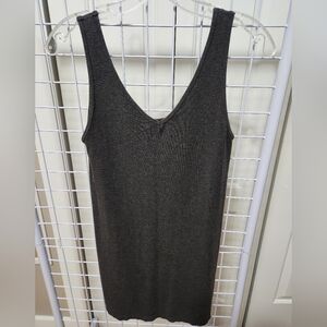 Grace & Lace Charcoal Reversible Perfect Fit Tank Top